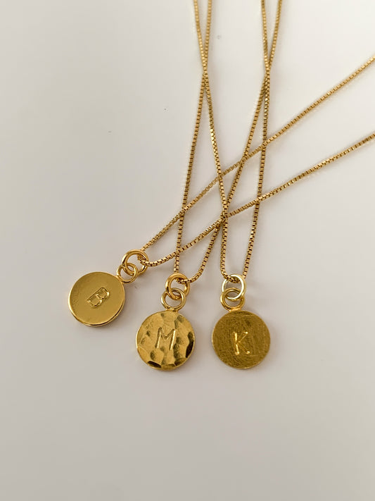 Initial Pendant Only (No Chain)